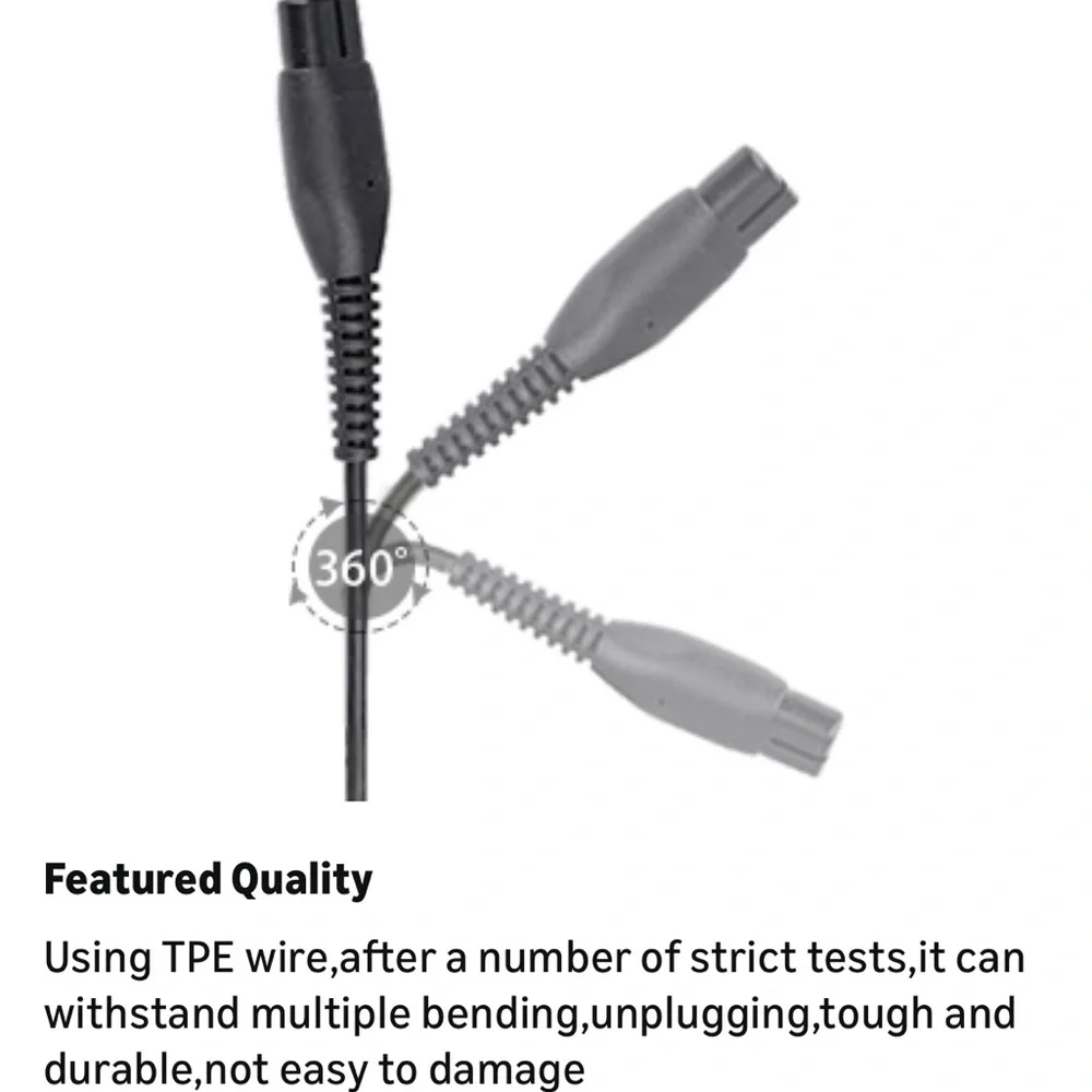 Philips Black Power Cable for Shaver